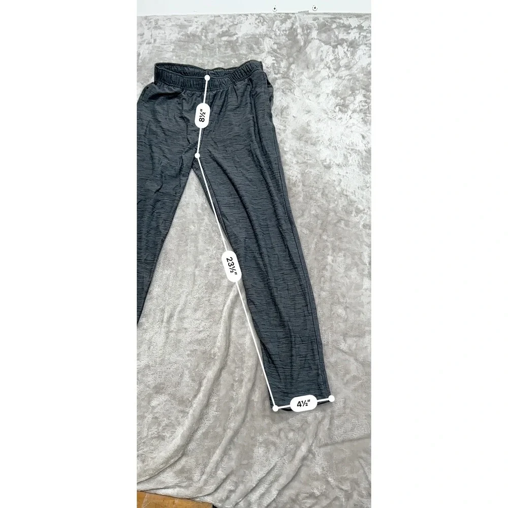 Old Navy Joggers Running Pants‎ Boys Size Large (12/14) Charcoal Gray Active EUC